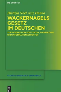 Wackernagels Gesetz im Deutschen_cover