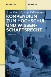 Kompendium zum Hochschul- und Wissenschaftsrecht_cover