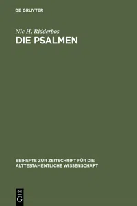 Die Psalmen_cover