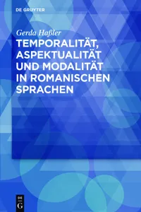 Temporalität, Aspektualität und Modalität in romanischen Sprachen_cover