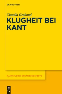 Klugheit bei Kant_cover