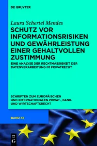 Schutz vor Informationsrisiken und Gewährleistung einer gehaltvollen Zustimmung_cover