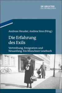 Die Erfahrung des Exils_cover