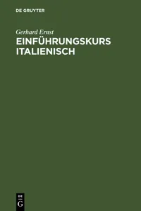 Einführungskurs Italienisch_cover