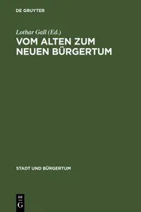 Vom alten zum neuen Bürgertum_cover