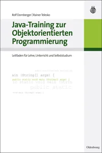 Java-Training zur Objektorientierten Programmierung_cover