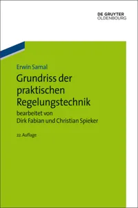 Grundriss der praktischen Regelungstechnik_cover