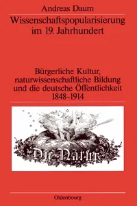 Wissenschaftspopularisierung im 19. Jahrhundert_cover