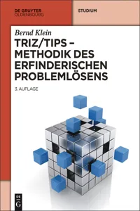 TRIZ/TIPS - Methodik des erfinderischen Problemlösens_cover