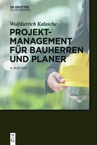 Projektmanagement für Bauherren und Planer_cover