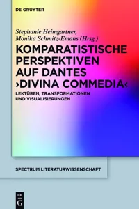 Komparatistische Perspektiven auf Dantes 'Divina Commedia'_cover