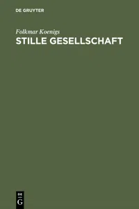 Stille Gesellschaft_cover