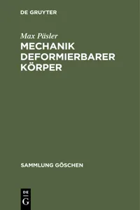 Mechanik deformierbarer Körper_cover