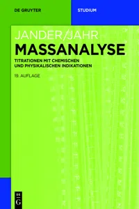 Massanalyse_cover