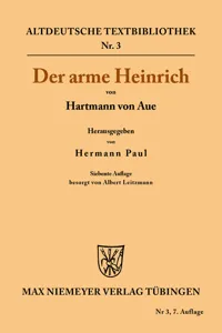 Der arme Heinrich_cover