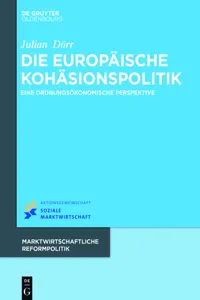 Die europäische Kohäsionspolitik_cover