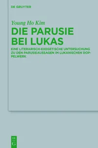 Die Parusie bei Lukas_cover