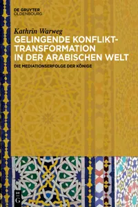 Gelingende Konflikttransformation in der arabischen Welt_cover