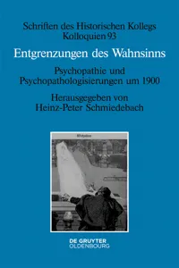 Entgrenzungen des Wahnsinns_cover