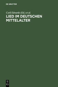 Lied im deutschen Mittelalter_cover