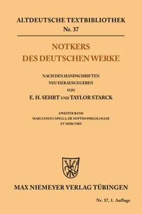 Notkers des Deutschen Werke_cover