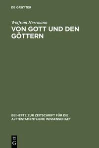 Von Gott und den Göttern_cover