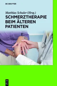 Schmerztherapie beim älteren Patienten_cover