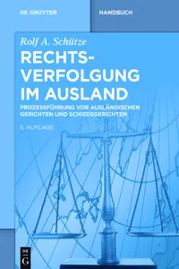 Rechtsverfolgung im Ausland_cover