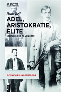 Adel, Aristokratie, Elite_cover