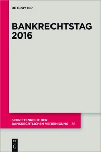 Bankrechtstag 2016_cover