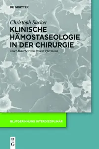 Klinische Hämostaseologie in der Chirurgie_cover