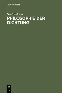 Philosophie der Dichtung_cover