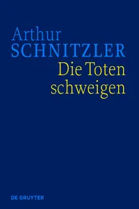 Die Toten schweigen_cover