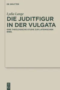 Die Juditfigur in der Vulgata_cover