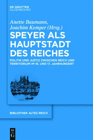 Speyer als Hauptstadt des Reiches