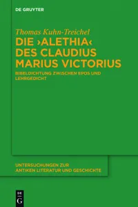 Die "Alethia" des Claudius Marius Victorius_cover