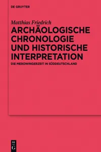 Archäologische Chronologie und historische Interpretation_cover