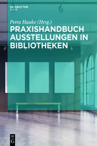 Praxishandbuch Ausstellungen in Bibliotheken_cover