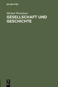 Gesellschaft und Geschichte_cover