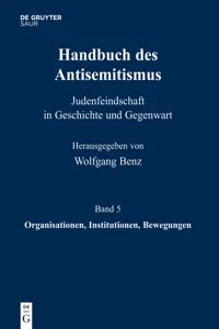 Organisationen, Institutionen, Bewegungen_cover