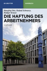 Die Haftung des Arbeitnehmers_cover