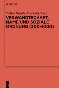 Verwandtschaft, Name und soziale Ordnung_cover