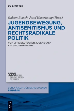 Jugendbewegung, Antisemitismus und rechtsradikale Politik