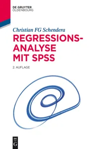 Regressionsanalyse mit SPSS_cover