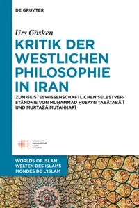 Kritik der westlichen Philosophie in Iran_cover