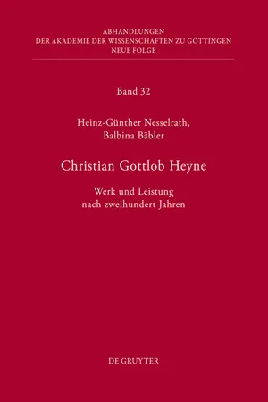 Christian Gottlob Heyne