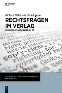 Rechtsfragen im Verlag_cover