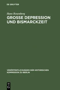 Grosse Depression und Bismarckzeit_cover