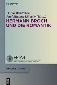 Hermann Broch und die Romantik_cover