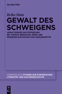 Gewalt des Schweigens_cover